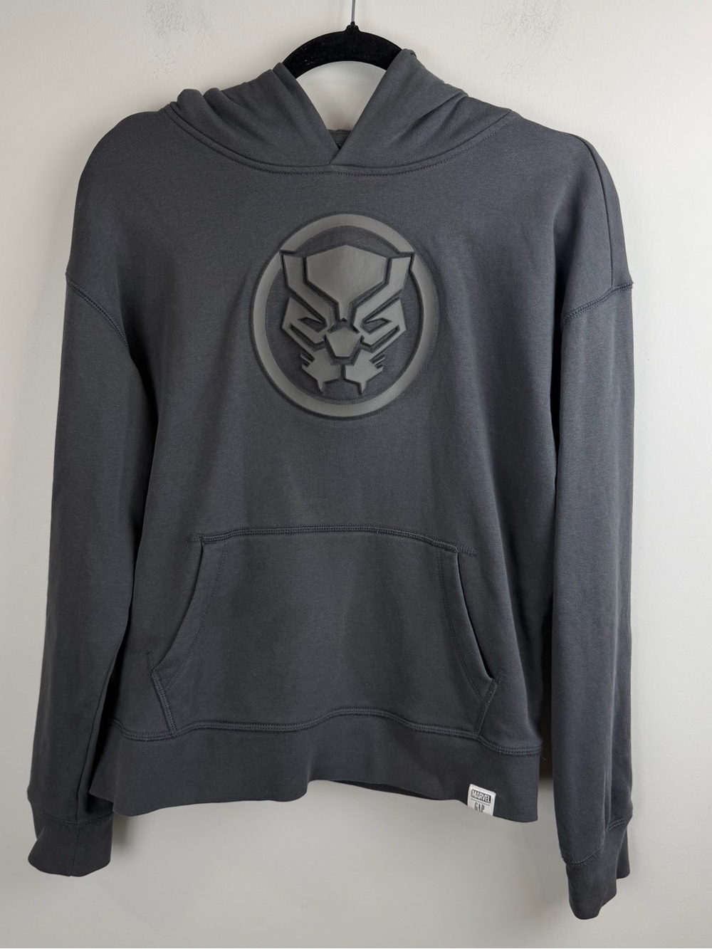 Marvel Black Panther Graphic Pullover Hoodie Sweatshirt GAP Kids Size 14-16 XXL